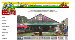 Desktop Screenshot of johnsonfarmersmarketdesbarats.ca